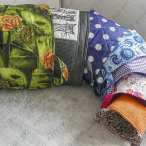 PDF Fabric Basket Sewing Pattern: 7 Sizes, Sewing Tutorial on Youtube,  (A4/US Letter)