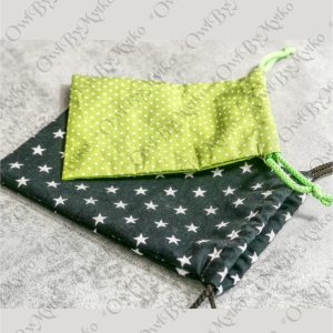 Drawstring Bag Sewing Tutorial PDF: Easy French Seams for Beginners (Instant Download)