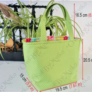 Beginner Tote Bag Sewing Pattern – PDF Template