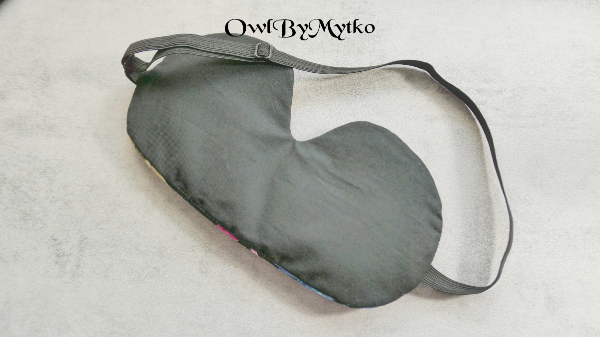 Leaves Colorful Weighted Eyepatch – Washable Cover, Adjustable Sleep Mask, Aromatherapy with Lavender & Flaxseed (Copy) (Copy) - Image 13