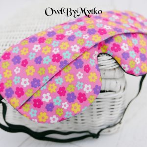 Candy Weighted Eyepatch – Washable Cover, Adjustable Sleep Mask, Aromatherapy with Lavender & Flaxseed