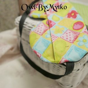 Checkerd Colorful Weighted Eyepatch – Washable Cover, Adjustable Sleep Mask, Aromatherapy with Lavender & Flaxseed