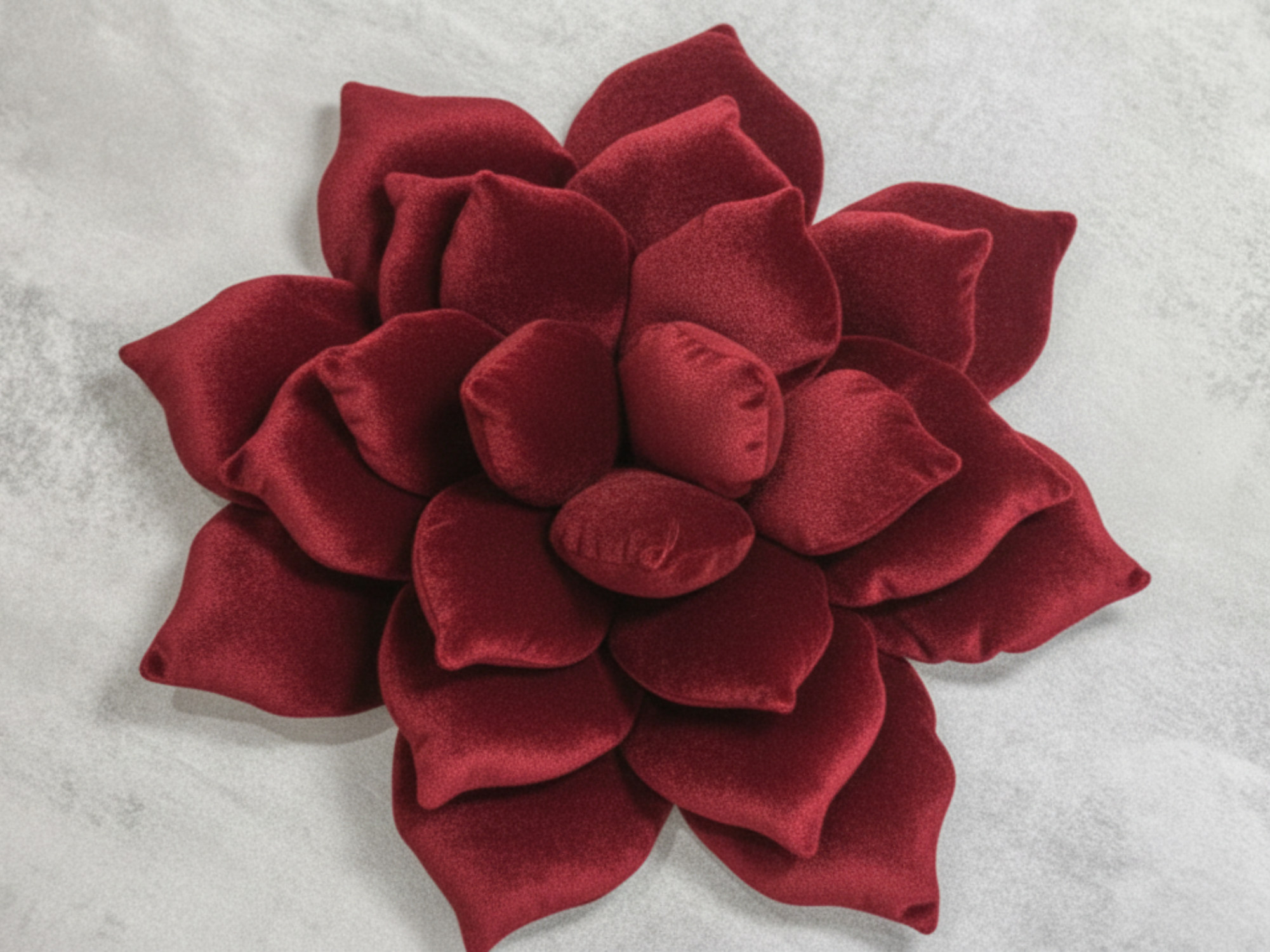 Black Succulent Cushion, Pattern PDF with templates, instant download, video on youtube - Image 6