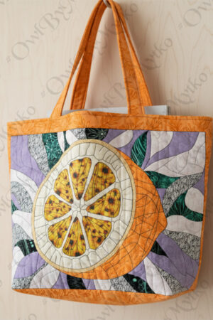 Versatile Lemon Appliqué Design for Various Sewing Methods Pattern PDF (A4, US Letter)