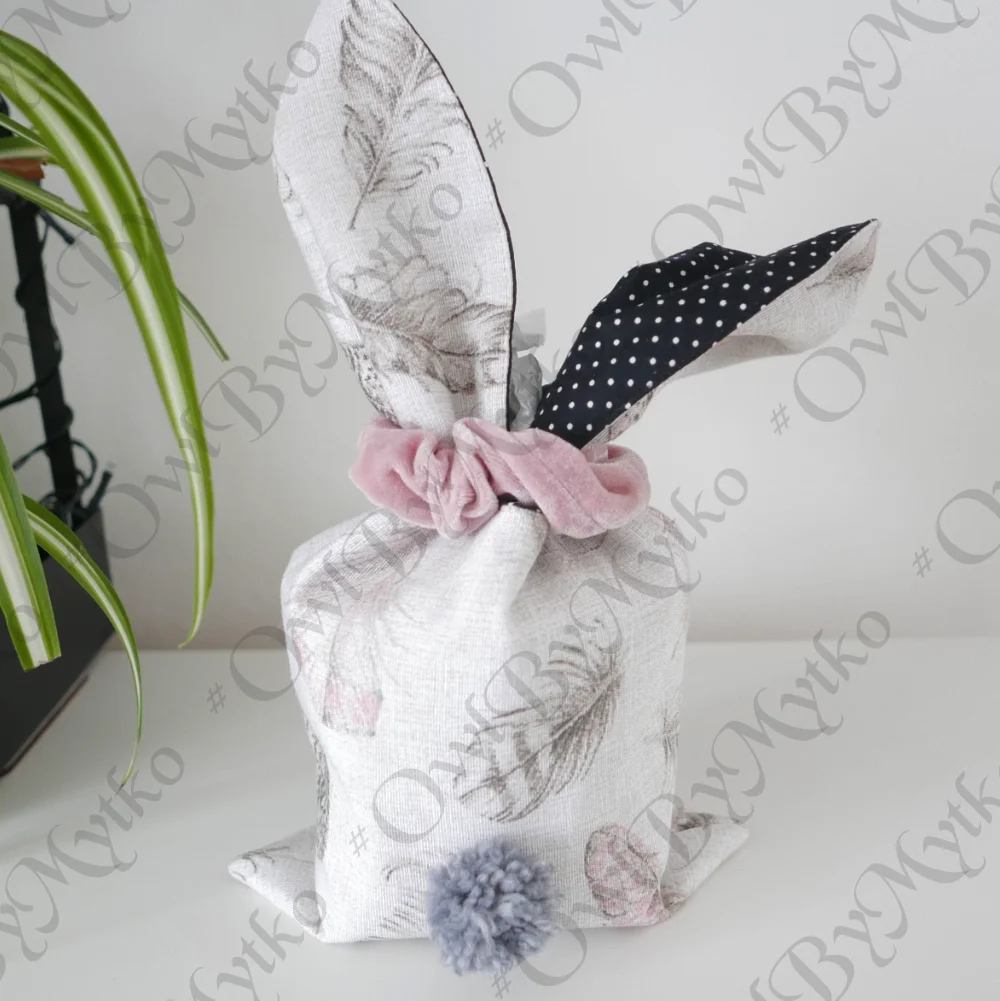 🐰 Toilet Paper Bunny Cover – Sewing Pattern PDF (Beginner Friendly, A4 & US Letter) - Image 3