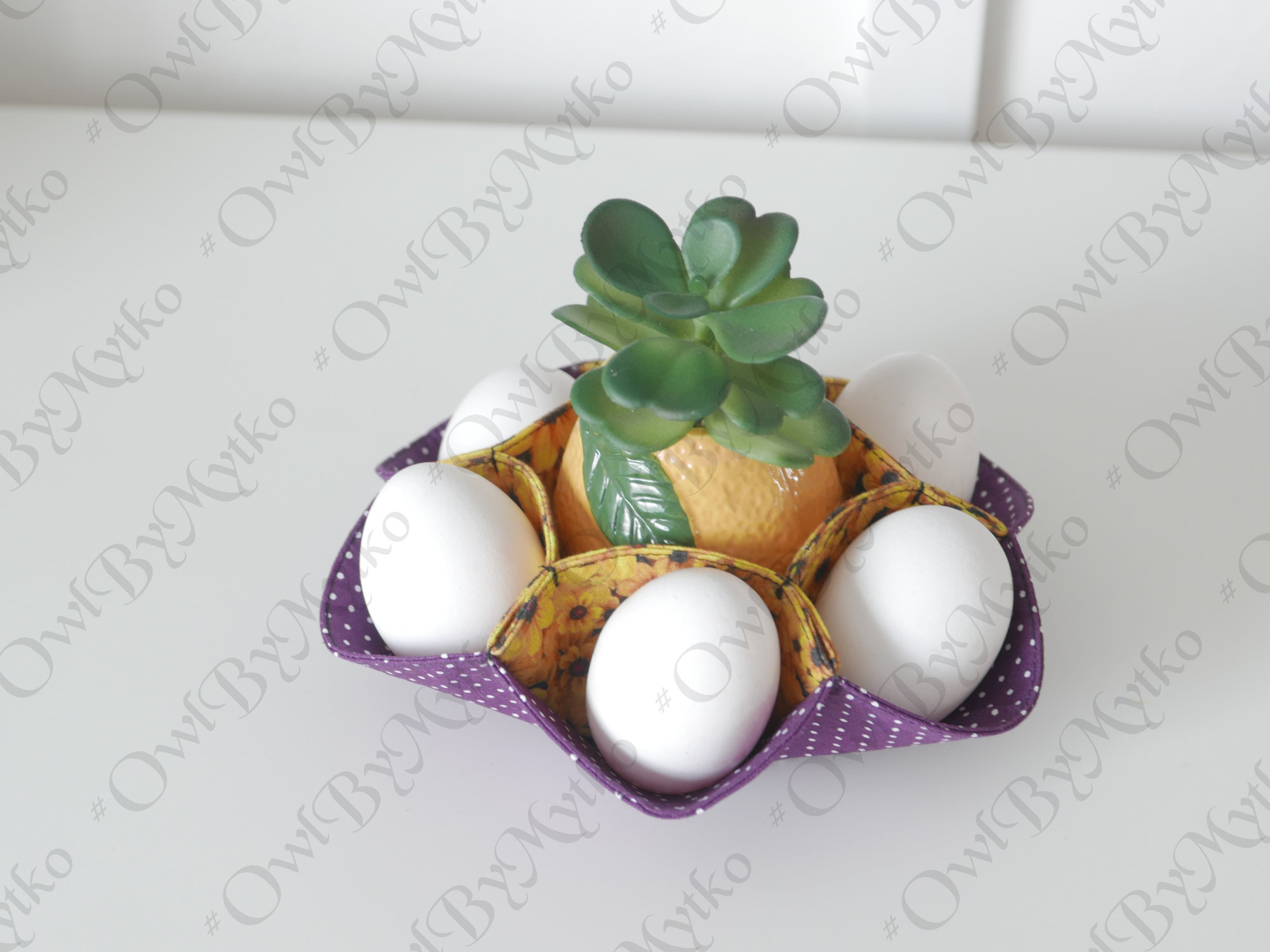 🌸 Flower-Inspired Fabric Organizer – Round Basket Sewing Pattern (Beginner PDF, A4 & US Letter) - Image 3