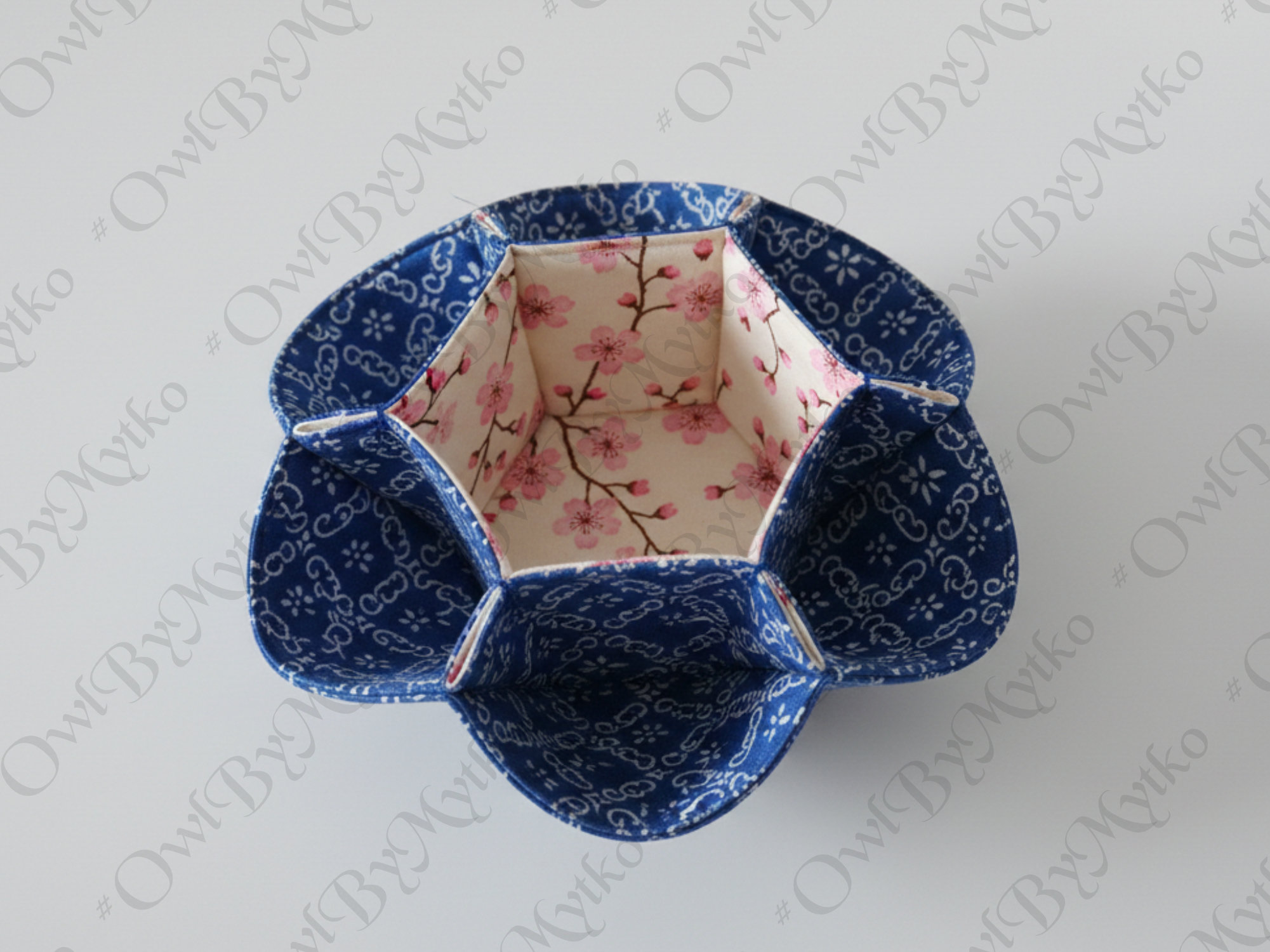 🌸 Flower-Inspired Fabric Organizer – Round Basket Sewing Pattern (Beginner PDF, A4 & US Letter) - Image 10