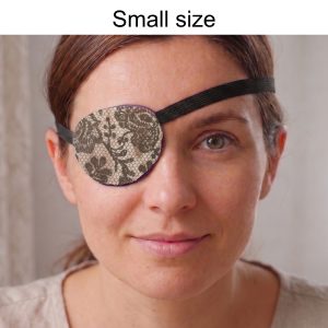3D Adjustable Cotton Eye Patch Looks Like Lace Design | Amblyopia & Astigmatism Eye Cover