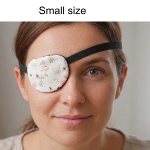 3D Adjustable Cotton Eye Patch Busy Bee Design | Amblyopia & Astigmatism Eye Cover