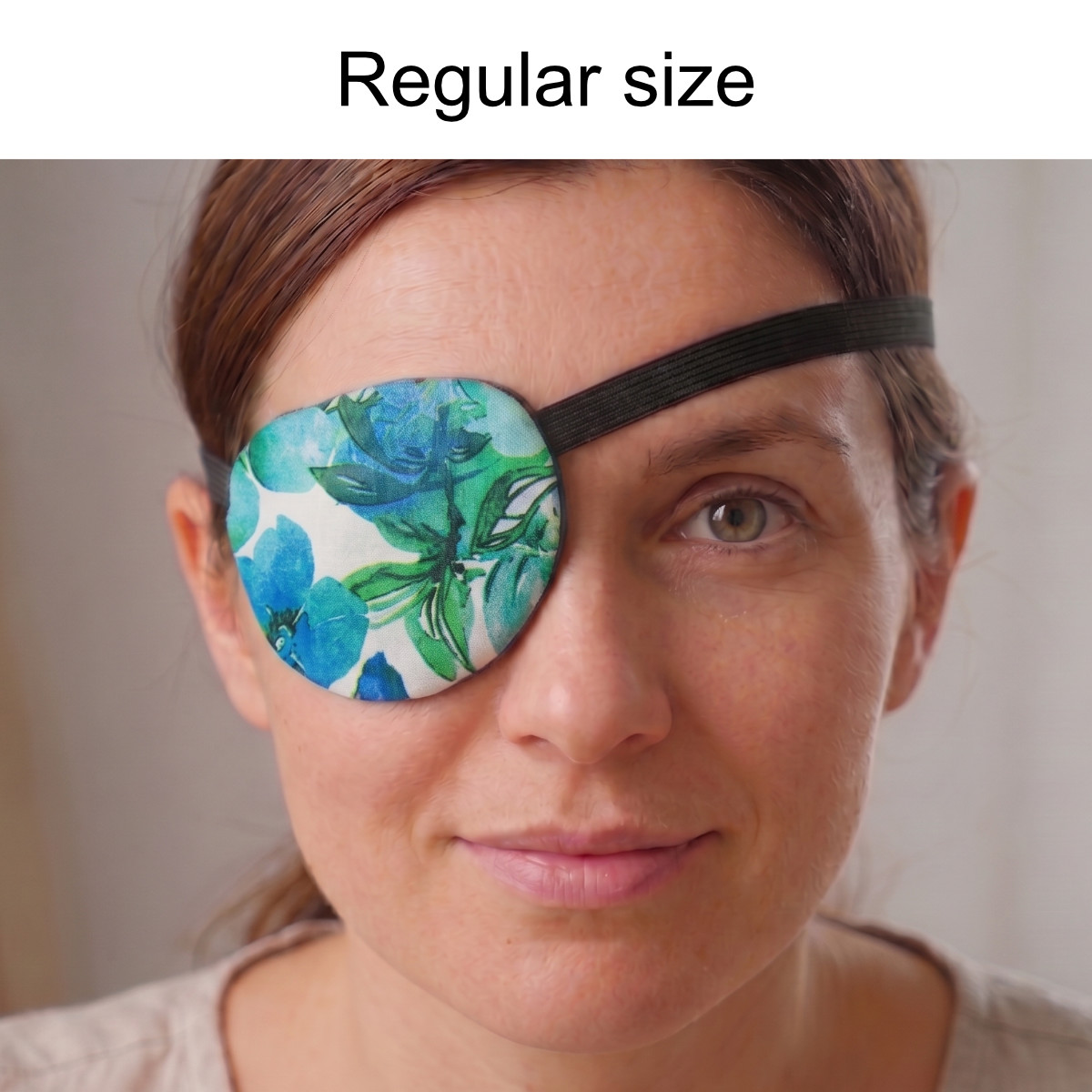 3D Adjustable Cotton Eye Patch Paints Design | Amblyopia & Astigmatism Eye Cover - Image 3
