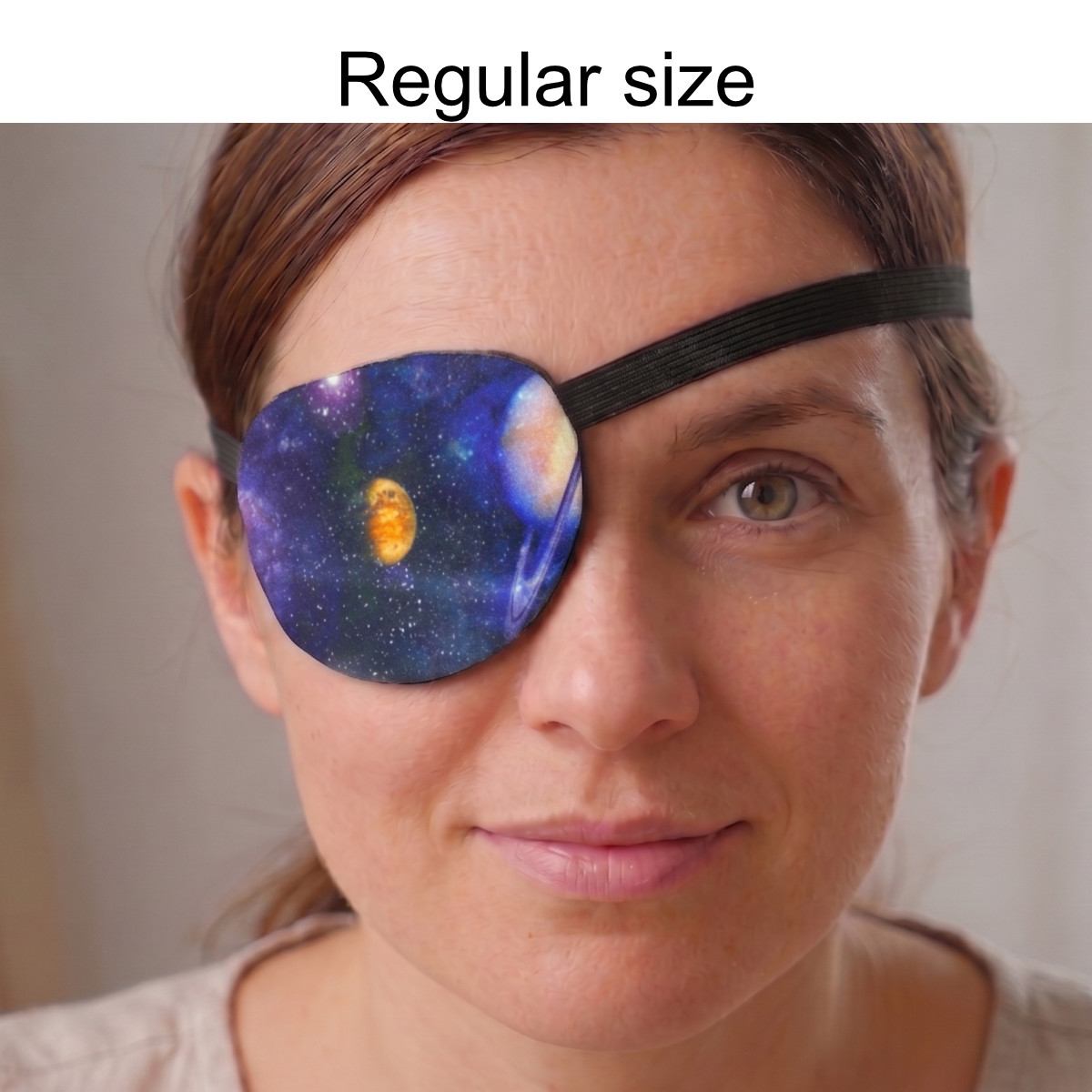 3D Adjustable Cotton Eye Patch Space Design | Amblyopia & Astigmatism Eye Cover - Image 3