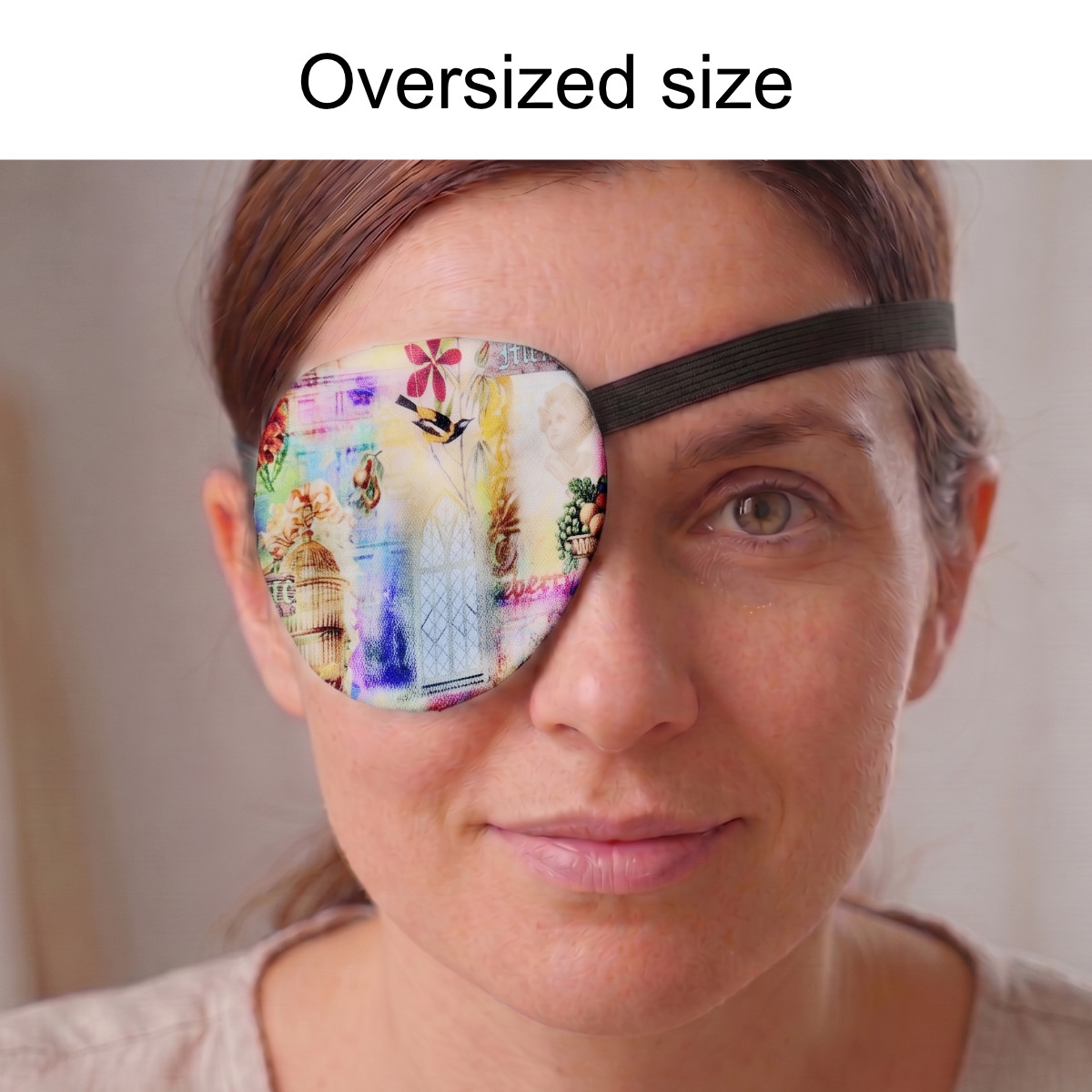 3D Adjustable Cotton Eye Patch Memories Design | Amblyopia & Astigmatism Eye Cover - Image 4