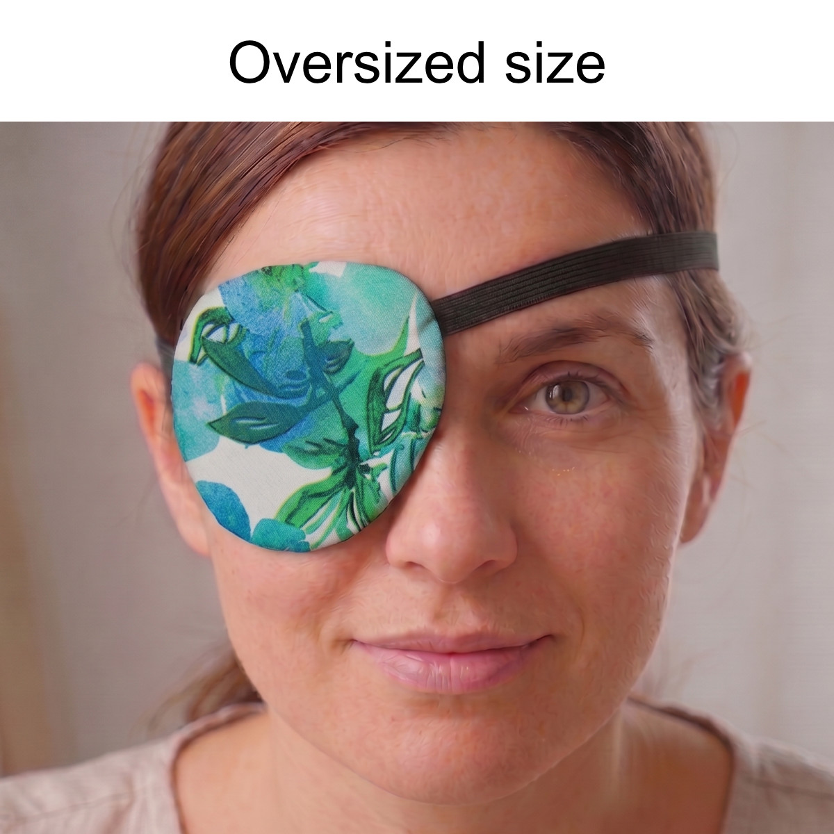 3D Adjustable Cotton Eye Patch Paints Design | Amblyopia & Astigmatism Eye Cover - Image 4