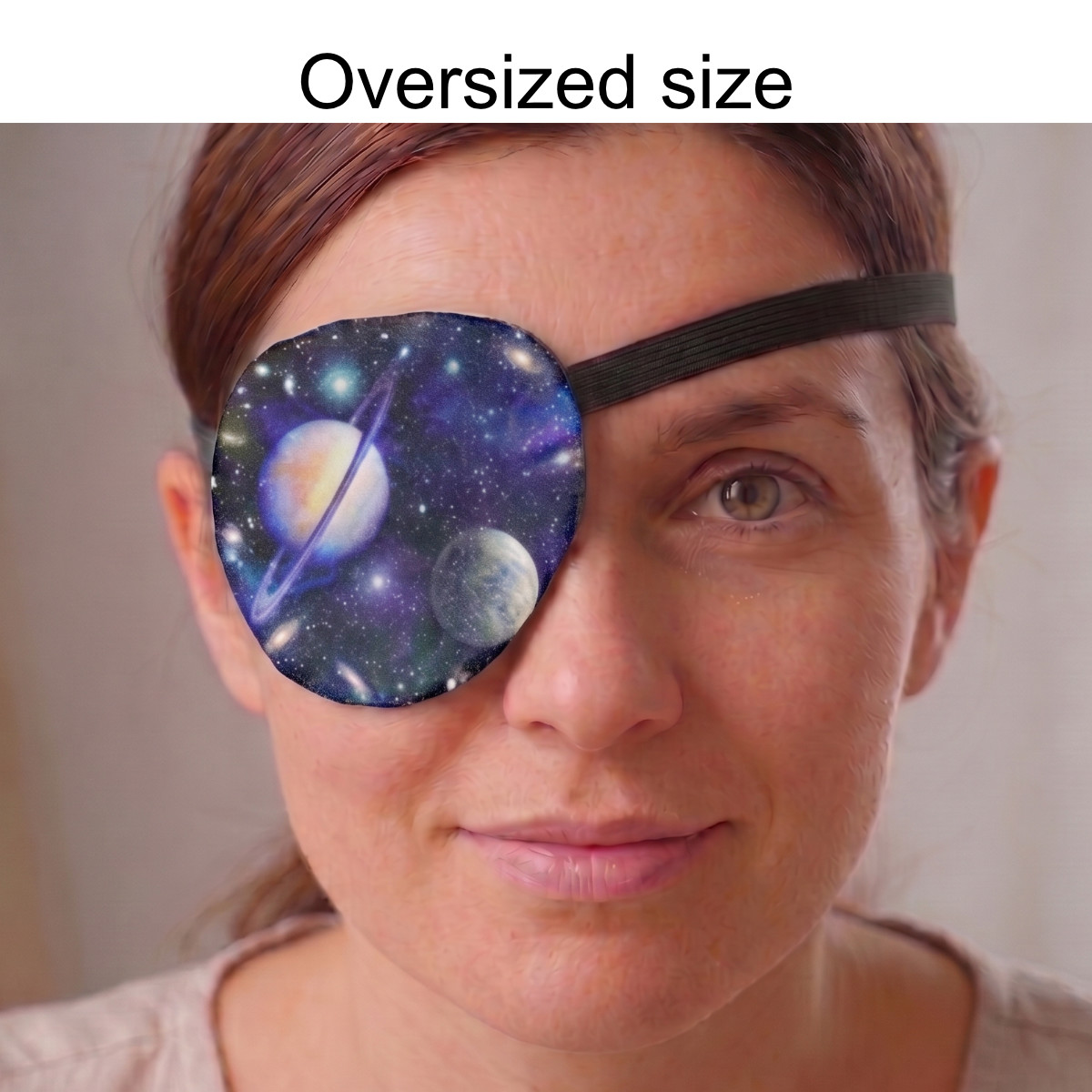 3D Adjustable Cotton Eye Patch Space Design | Amblyopia & Astigmatism Eye Cover - Image 4