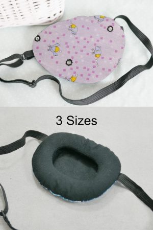 3D Adjustable Cotton Eye Patch Birds Design | Sleeping Mask for Amblyopia & Astigmatism
