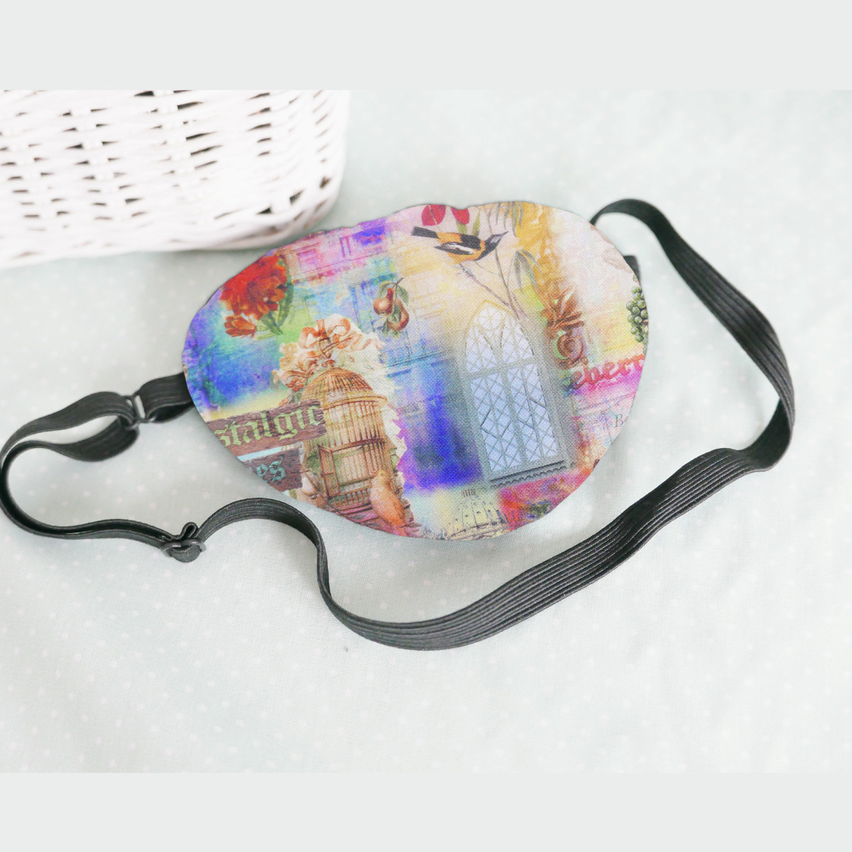3D Adjustable Cotton Eye Patch Memories Design | Amblyopia & Astigmatism Eye Cover - Image 5