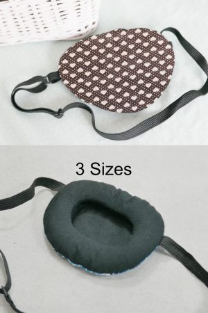 3D Adjustable Cotton Eye Patch Hearts Design | Amblyopia & Astigmatism Eye Cover