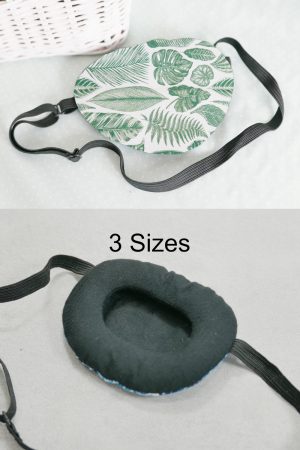 3D Adjustable Cotton Eye Patch Leaves Design | Amblyopia & Astigmatism Eye Cover