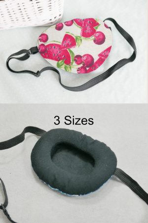 3D Adjustable Cotton Eye Patch Watermelon | Amblyopia & Astigmatism Eye Cover