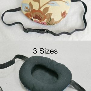 3D Adjustable Cotton Eye Patch | Botanical  Design | Amblyopia & Astigmatism Eye Cover