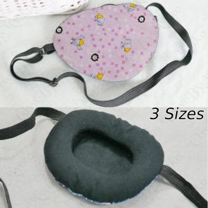 3D Adjustable Cotton Eye Patch Birds Design | Amblyopia & Astigmatism Eye Cover