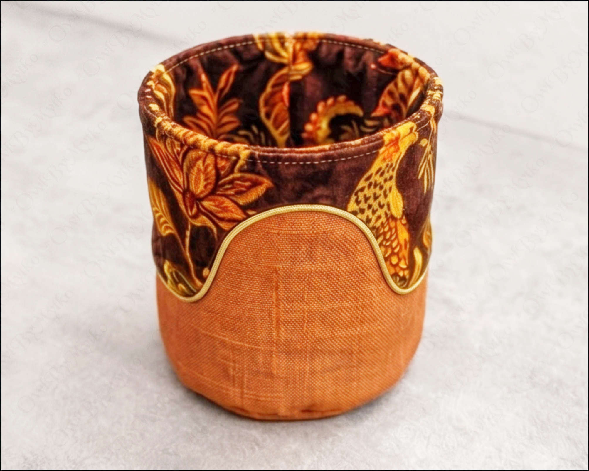 Round Fabric Box Sewing Pattern PDF | Fully Lined Storage Basket | Beginner Friendly - Image 11