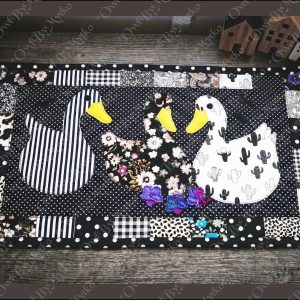 Ducks Appliqué Table Runner Sewing Pattern PDF | Beginner Friendly