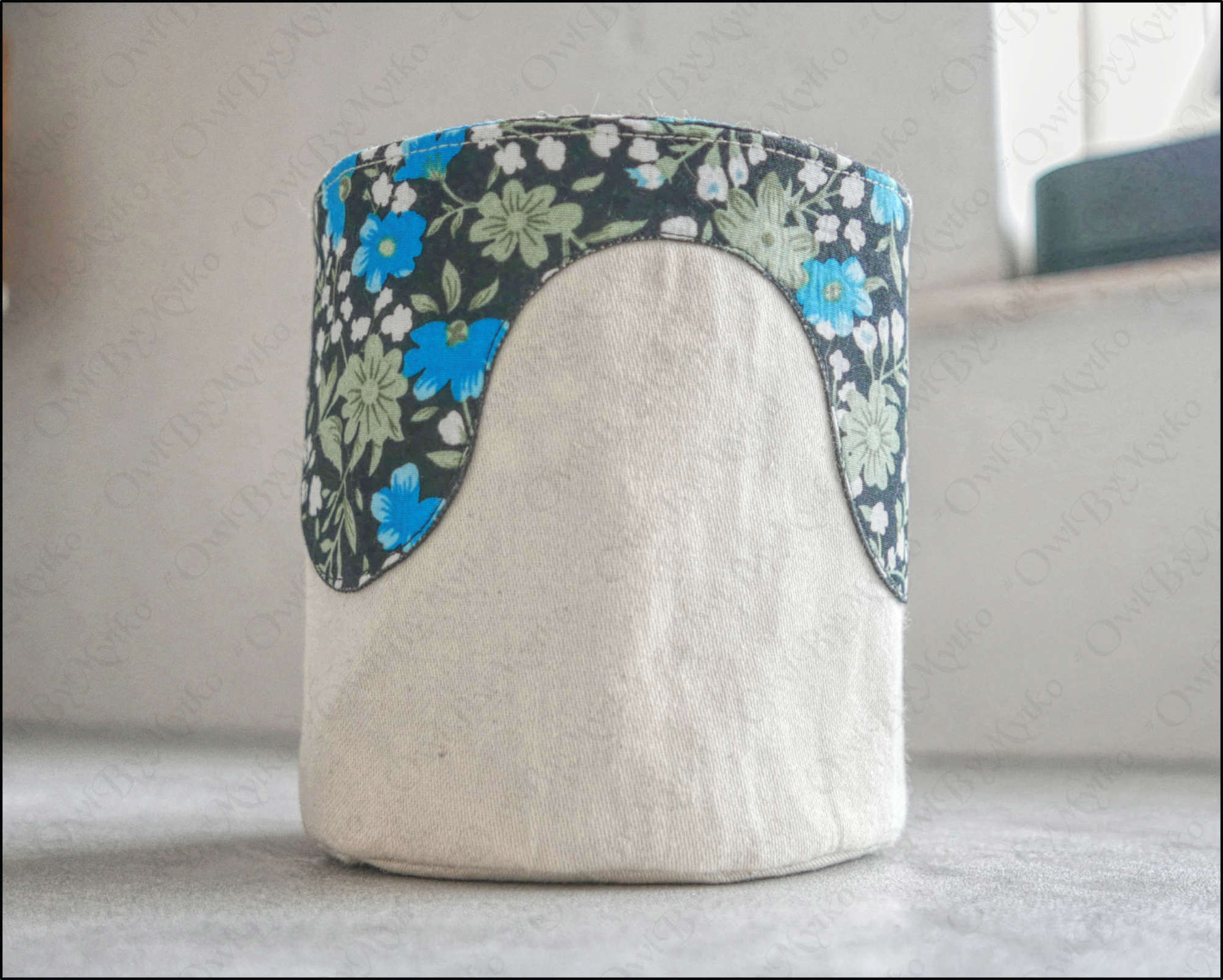Round Fabric Box Sewing Pattern PDF | Fully Lined Storage Basket | Beginner Friendly - Image 10