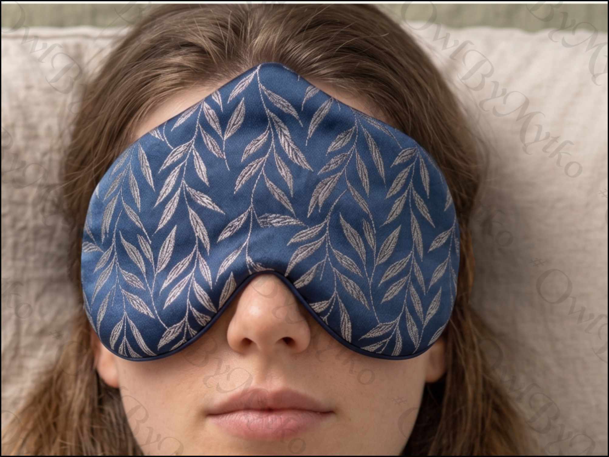 Heart Eye Pillow Sewing Pattern PDF | Washable Weighted Eye Mask | 2 Sizes Included - Image 5