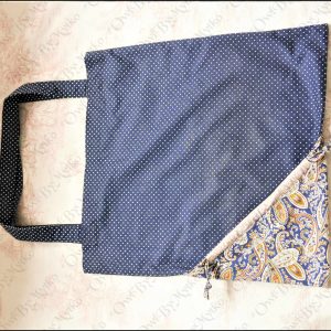 Shopper Bag Sewing Pattern PDF | Beginner DIY Tote Bag | Printable Template