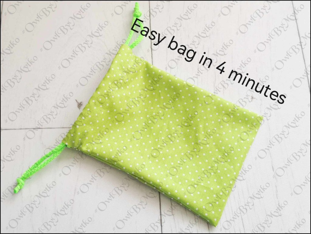 Drawstring Bag Sewing Pattern PDF | 2 Sizes + Create Any Size | Beginner Friendly