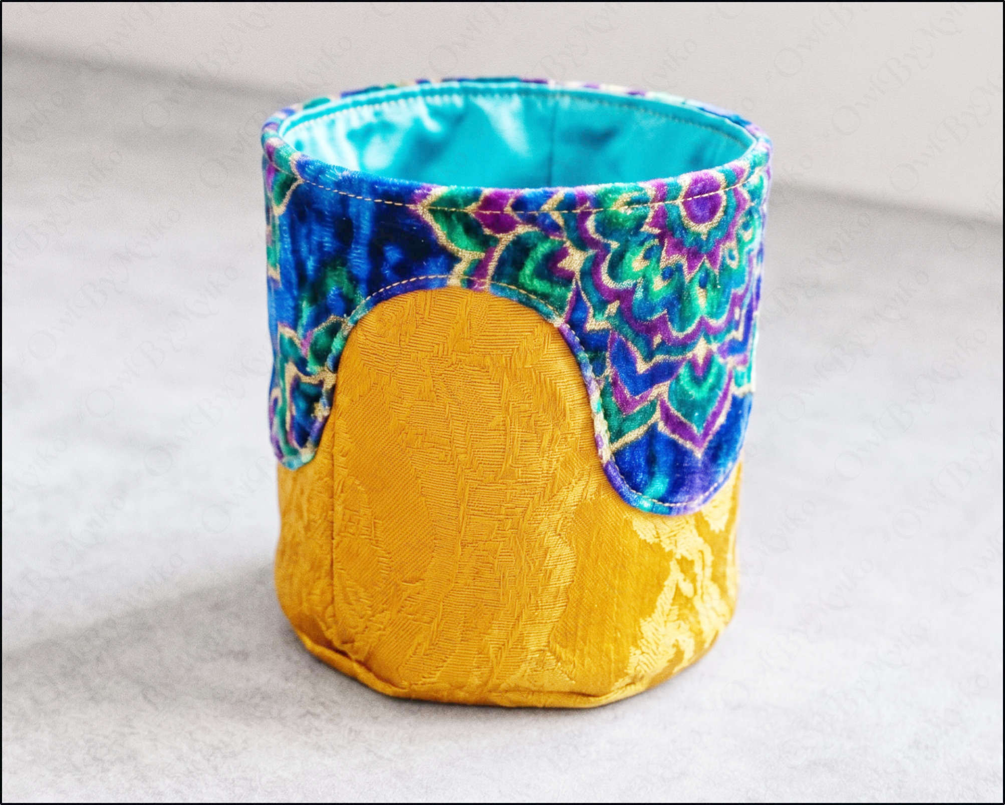 Round Fabric Box Sewing Pattern PDF | Fully Lined Storage Basket | Beginner Friendly - Image 9