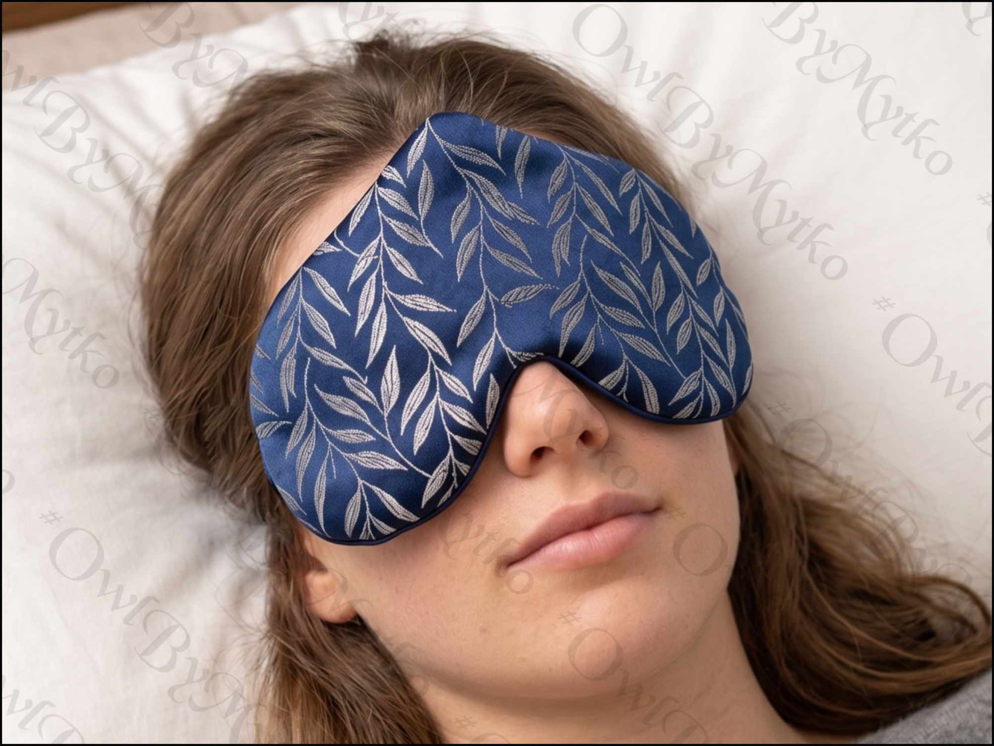 Heart Eye Pillow Sewing Pattern PDF | Washable Weighted Eye Mask | 2 Sizes Included - Image 4