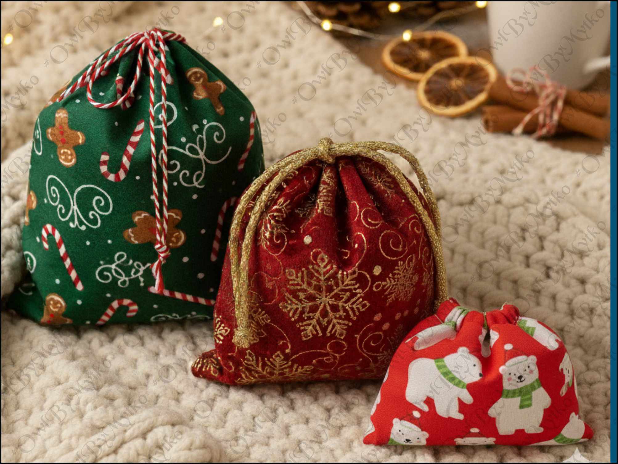 Drawstring Bag Sewing Pattern PDF | 2 Sizes + Create Any Size | Beginner Friendly - Image 3