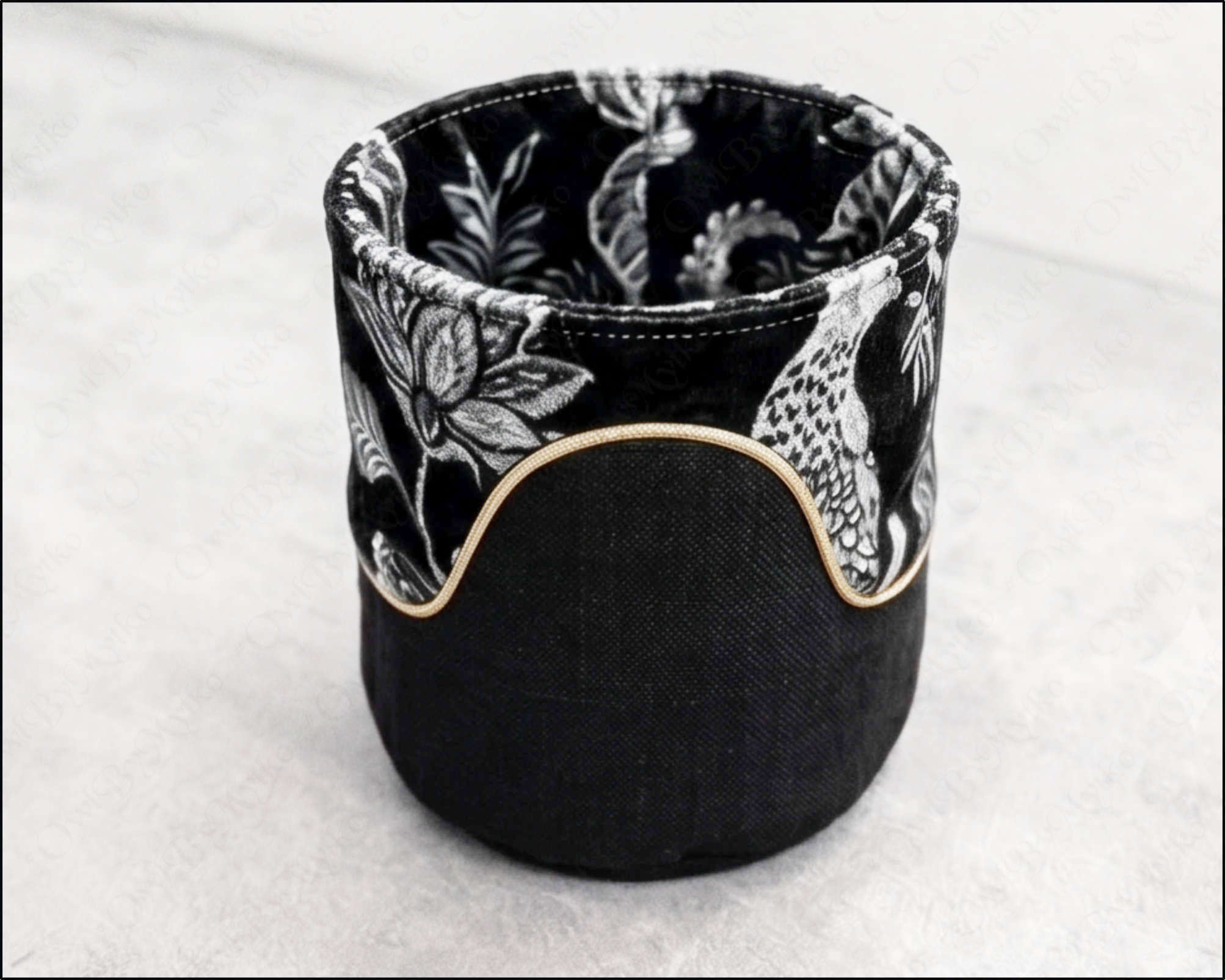 Round Fabric Box Sewing Pattern PDF | Fully Lined Storage Basket | Beginner Friendly - Image 6