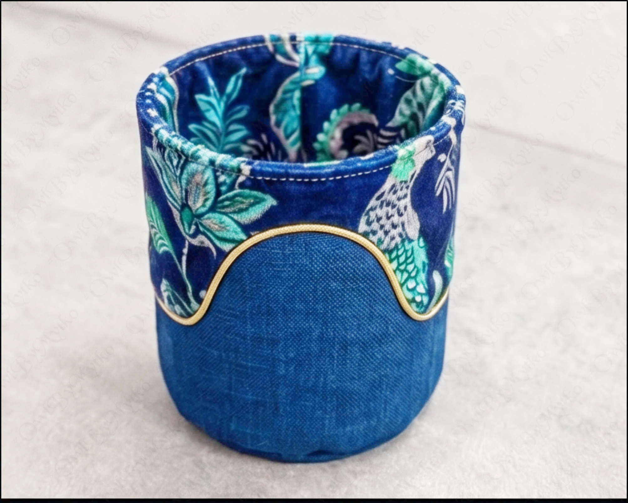 Round Fabric Box Sewing Pattern PDF | Fully Lined Storage Basket | Beginner Friendly - Image 4