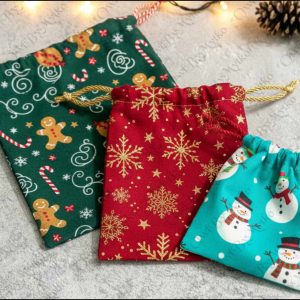 Drawstring Bag Sewing Pattern PDF | 2 Sizes + Create Any Size | Beginner Friendly