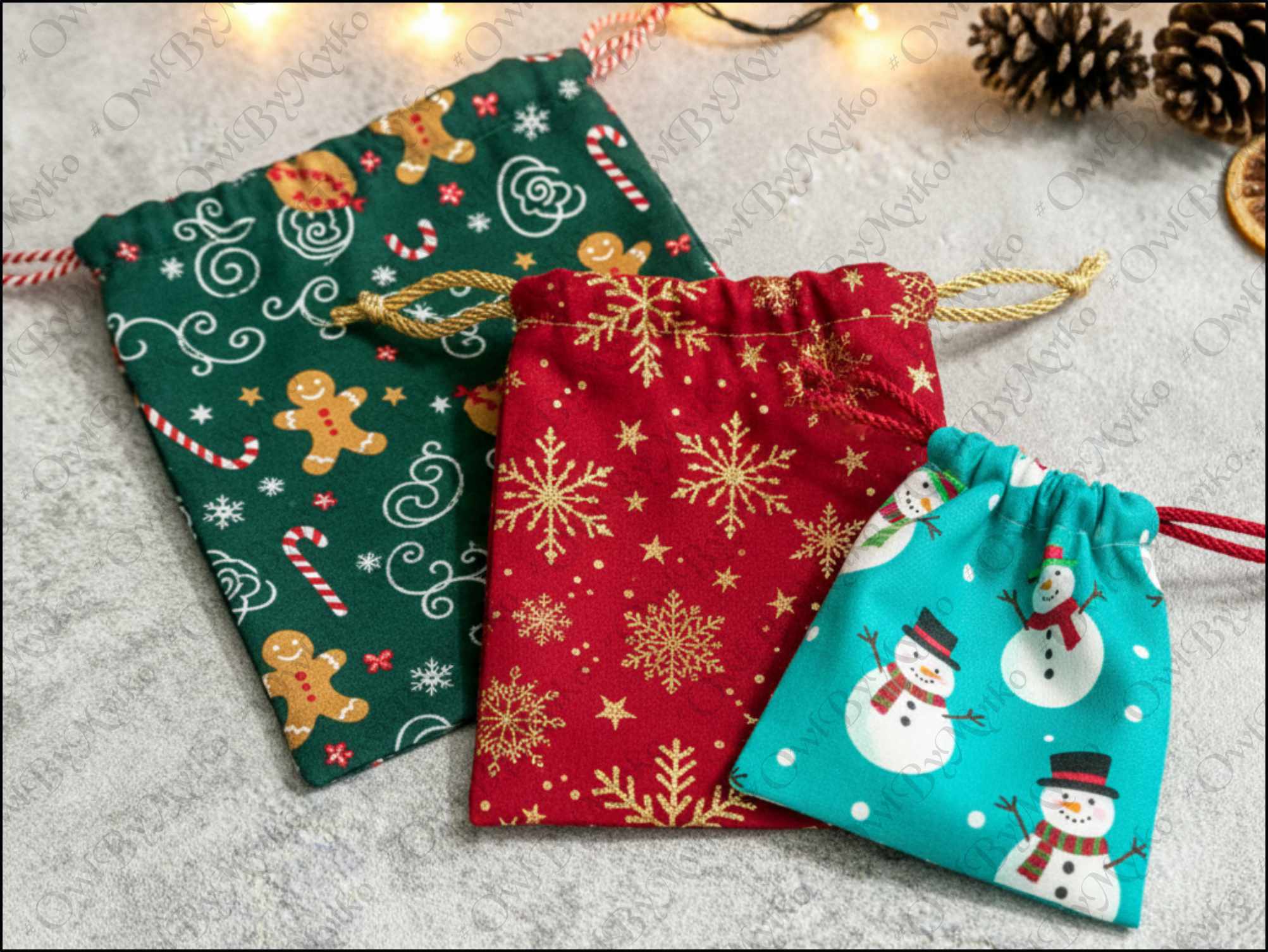 Drawstring Bag Sewing Pattern PDF | 2 Sizes + Create Any Size | Beginner Friendly - Image 2