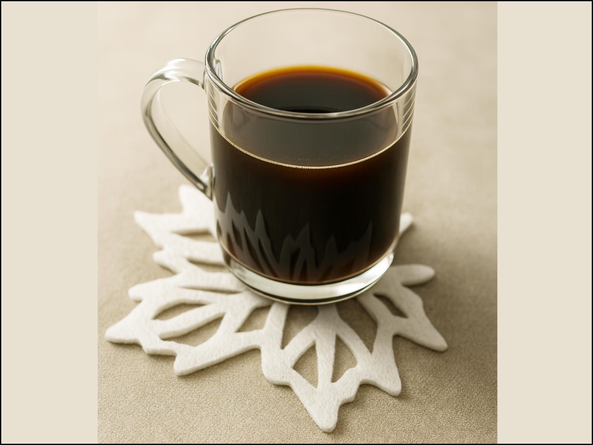 Openwork Leaf Coaster Sewing Pattern | Maple Leaf Coaster PDF Template - Image 2