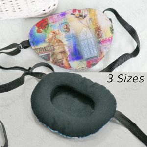 3D Adjustable Cotton Eye Patch Memories Design | Amblyopia & Astigmatism Eye Cover