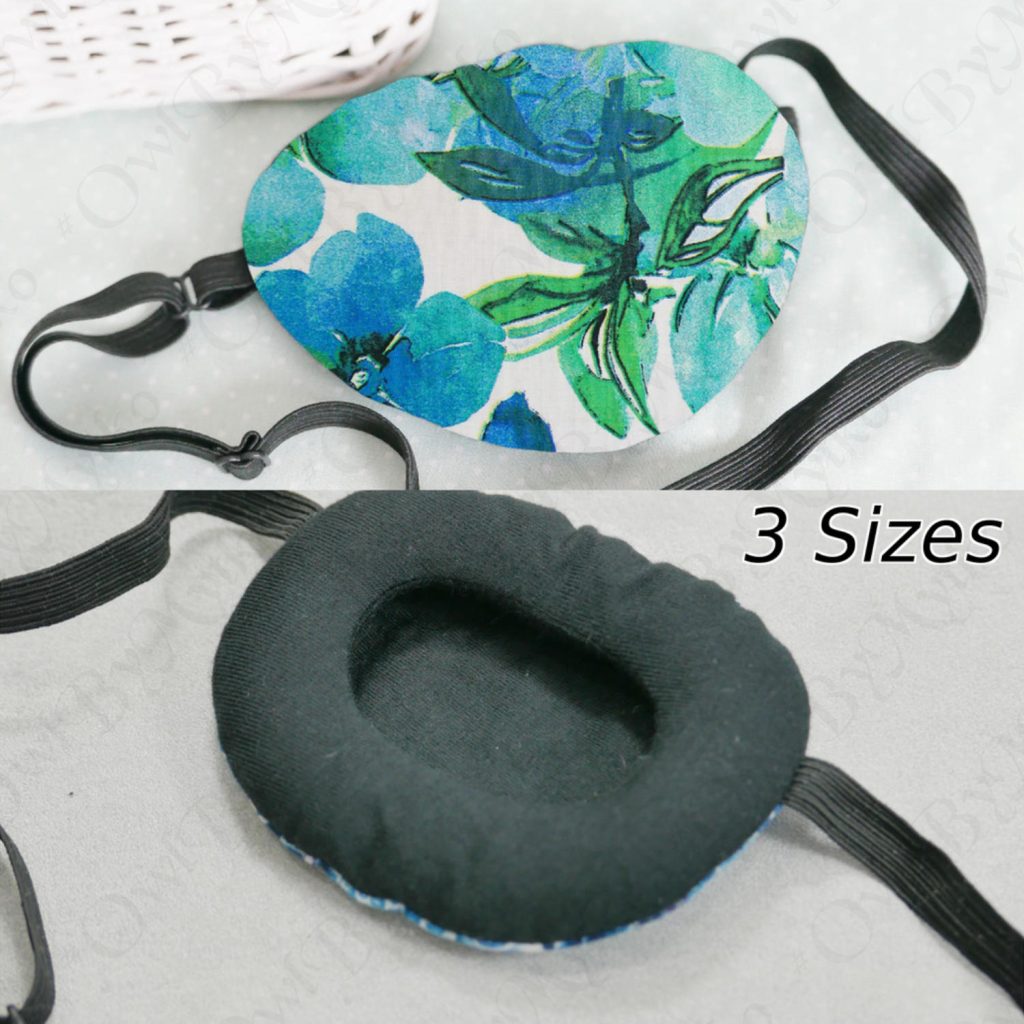 3D Adjustable Cotton Eye Patch Paints Design | Amblyopia & Astigmatism Eye Cover