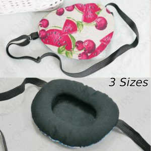 3D Adjustable Cotton Eye Patch Watermelon | Amblyopia & Astigmatism Eye Cover