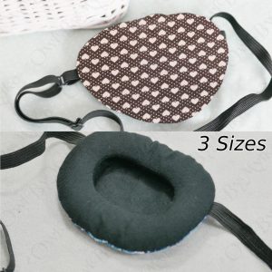 3D Adjustable Cotton Eye Patch Hearts Design | Amblyopia & Astigmatism Eye Cover